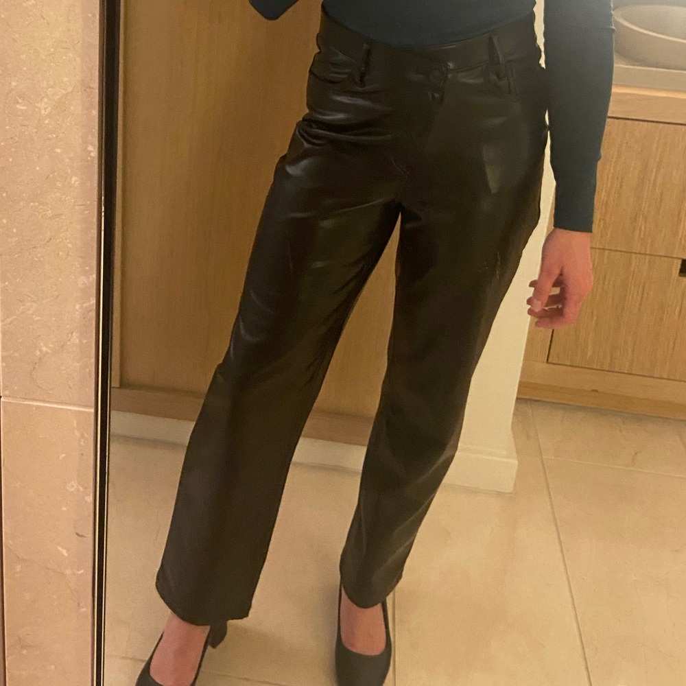 Abercrombie Leather Pants